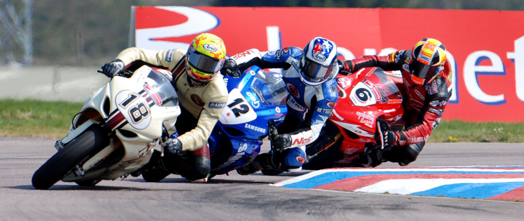 2007 British Super Bikes at Thruxton